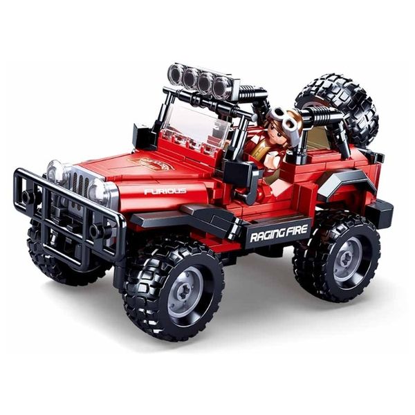 Конструктор детский Sluban M38-B0816 Модельки: Джип (253 деталей)