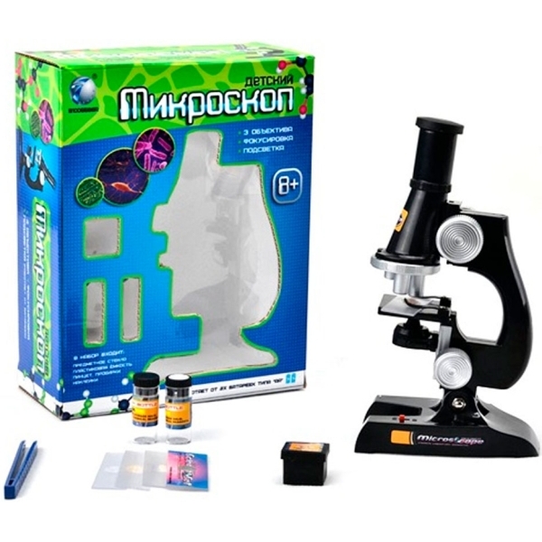 Микроскоп Наша Игрушка C2119 Микроскоп (8 предметов)