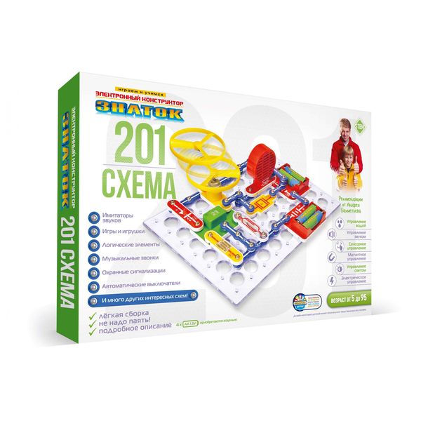 Электронный конструктор Знаток 70831 201 схема