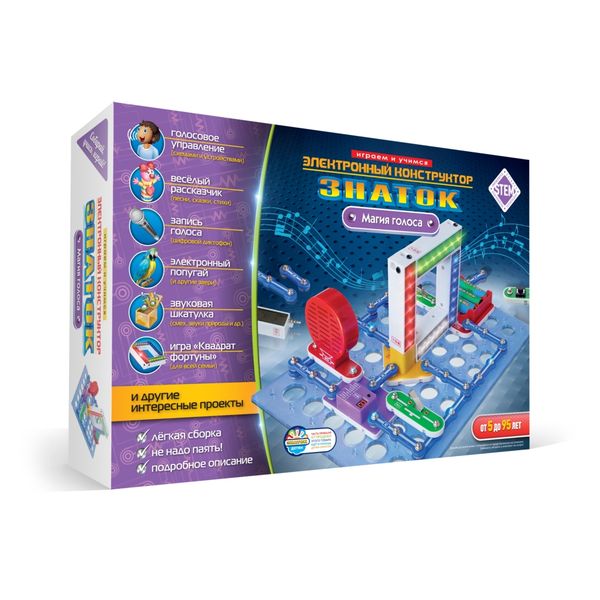 Электронный конструктор Знаток ZP 70707 Магия голоса