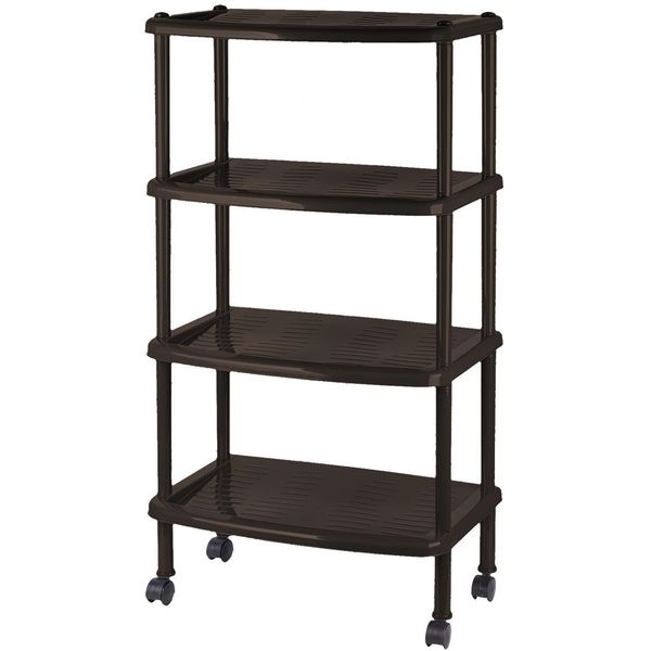 Этажерка Branq BQ2814ВНГ для легкой обуви 4 полки, венге