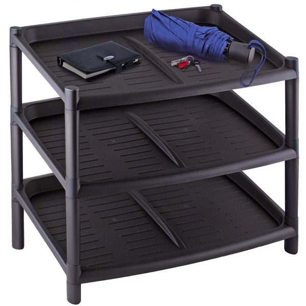 Этажерка Полимербыт 4389003 Элит, для обуви 3 полки