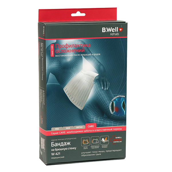 Бандаж B.Well W-421 CARE M, белый