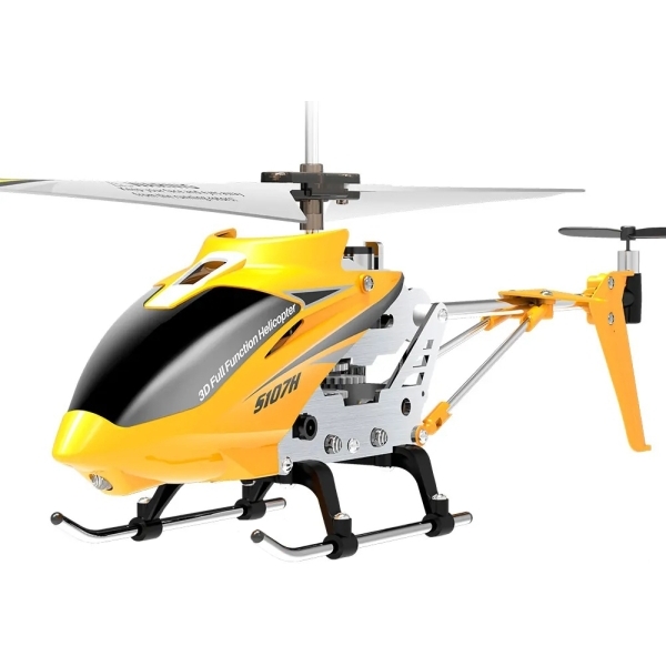 Вертолет радиоуправляемый Syma S107H желтый