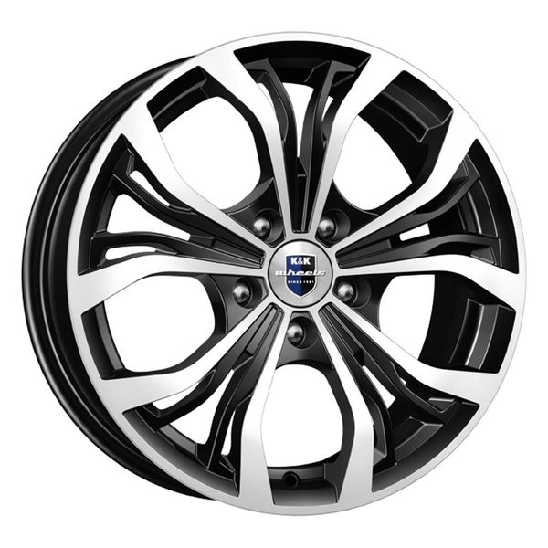 Колесный диск K&K Аламида (КС701) 6,0\R15 5*114,3 ET40 d66,1D.Black