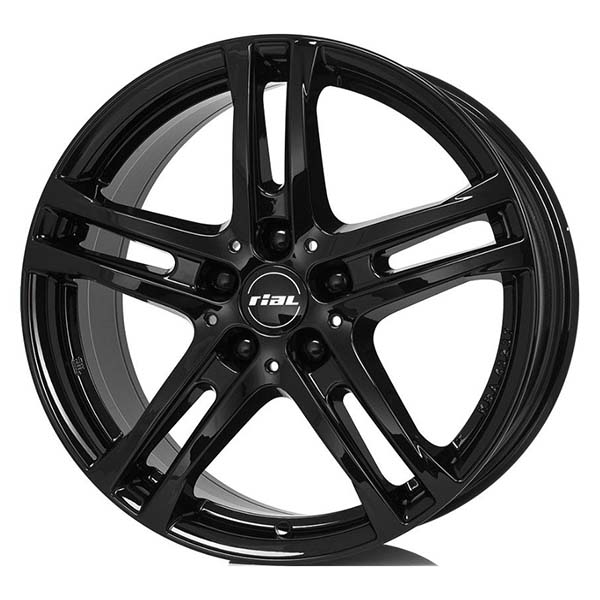 Колесный диск Rial Bavaro 6,5\R16 5*112 ET53 d66,5 Diamond черный