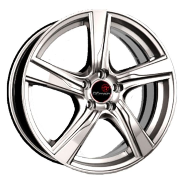 Колесный диск Vector В201 7,0\R17 5*112 ET45 d66,6 серебристый