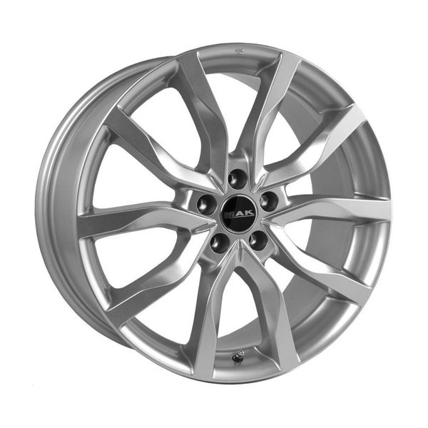 Колесный диск Mak Highlands 8,5\R20 5*108 ET45 d63,4 серебристый