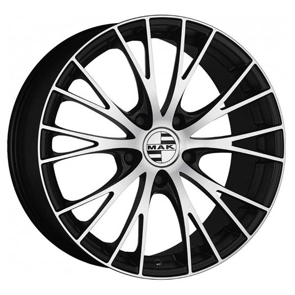 Колесный диск Mak Rennen 8,0\R18 5*112 ET39 d66,45 Ice черный