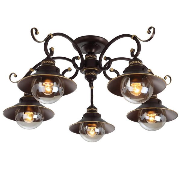 Светильник потолочный Arte Lamp A4577PL-5CK Grazioso
