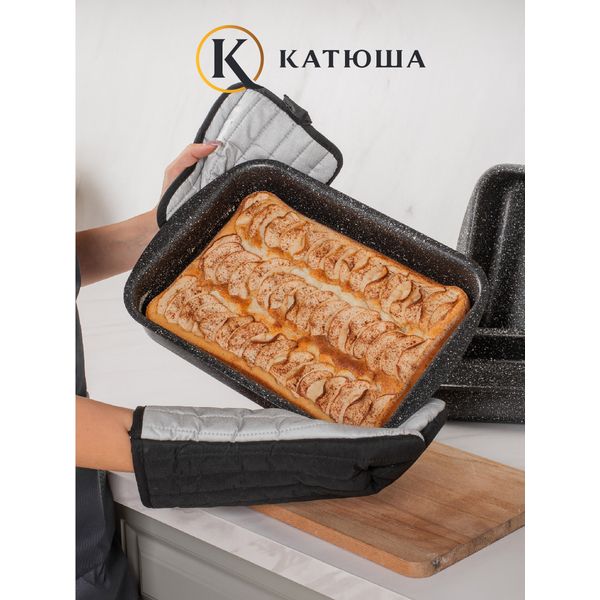 Форма для выпекания (металл) Катюша 8050-350-2 Классика 35*26см