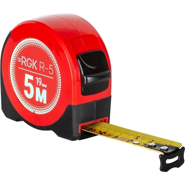 Рулетка строительная RGK R5 фото