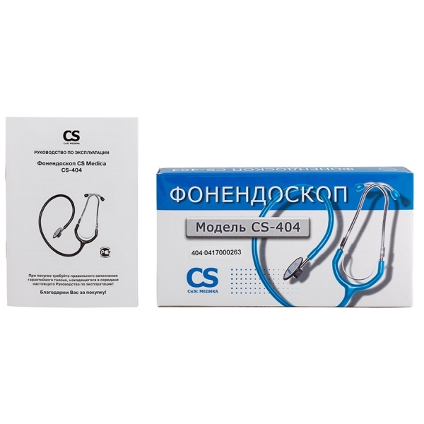 Фонендоскоп CS Medica CS-404-Blue