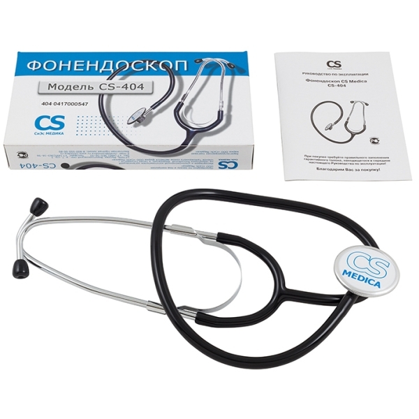 Фонендоскоп CS Medica CS-404-Black