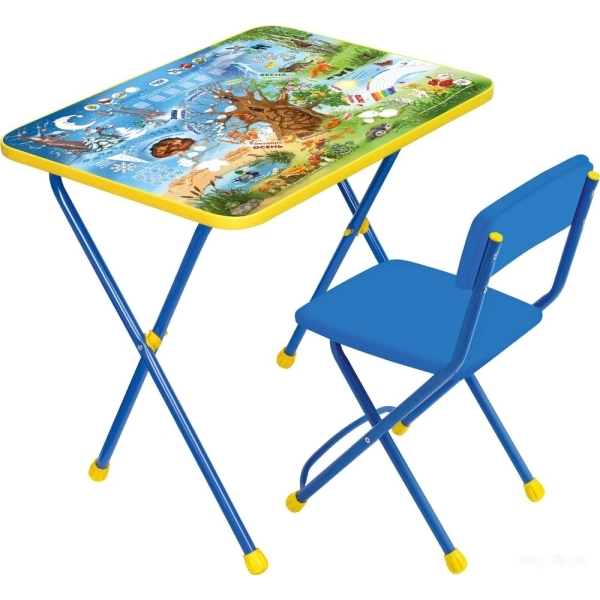 Комплект детской мебели Nika Хочу все знать КП2/7