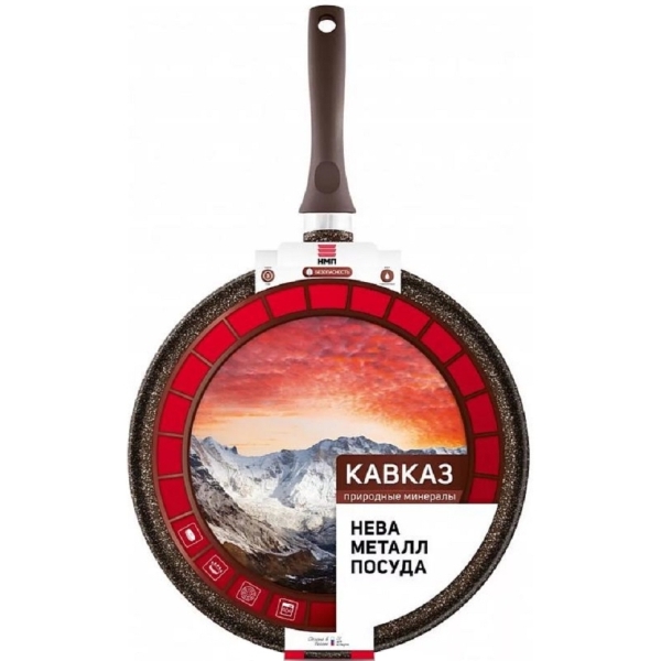 Сковорода Нева Металл Посуда 32см ПР чудушница Природные минералы Кавказ