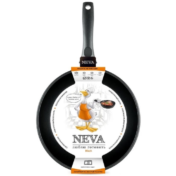 Сковорода Neva D26 + крышка