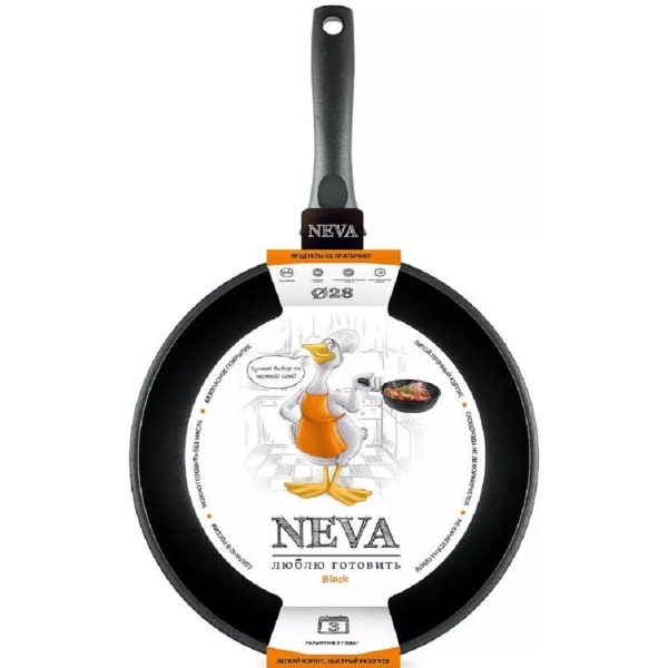 Сковорода Neva D28 + крышка