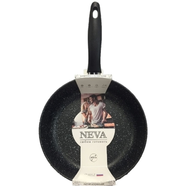 Сковорода Neva D26 + крышка (NG126K)