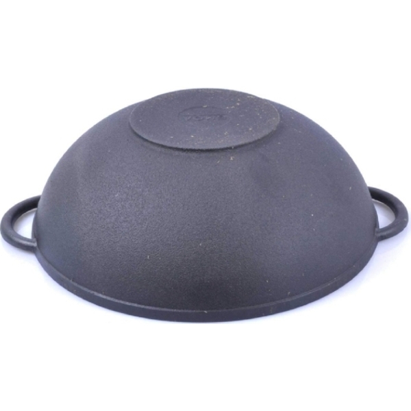 Сковорода-вок Биол с двумя ручками+ст.крышка D26