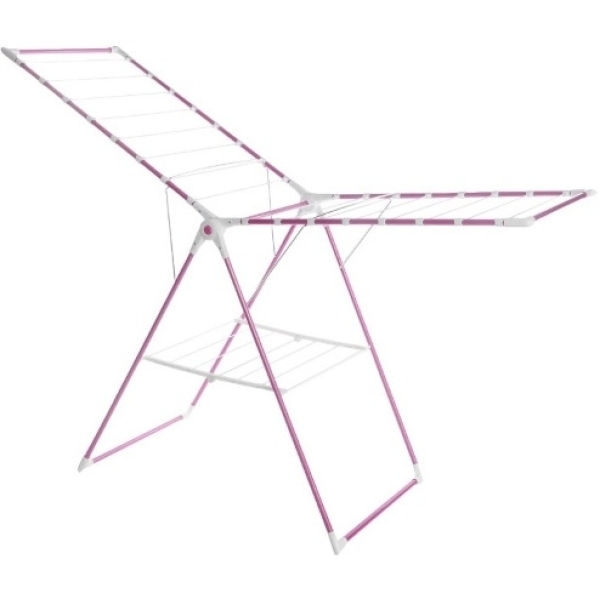 Сушка для белья Perilla Мега Колор/Mega Color розовый