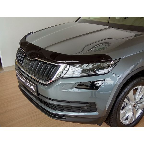 Дефлектор Sim SKODA Kodiaq 2016- темный (NLD.SSCKOD1612)