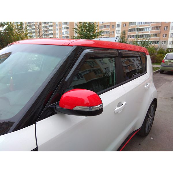 Дефлектор Sim 4 шт. KIA Soul 2014-2018 (NLD.SKISOU1432)