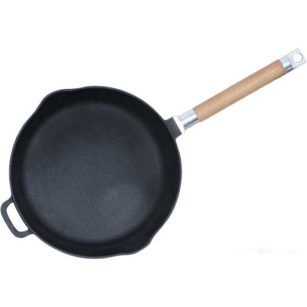 Сковорода Биол 1224 24см чугун, съемная ручка