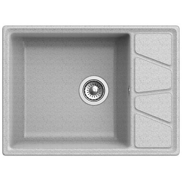 Мойка кухонная Granfest Vertex V-680L серый