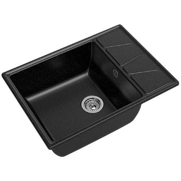 Мойка кухонная Granfest VERTEX V-680L черная