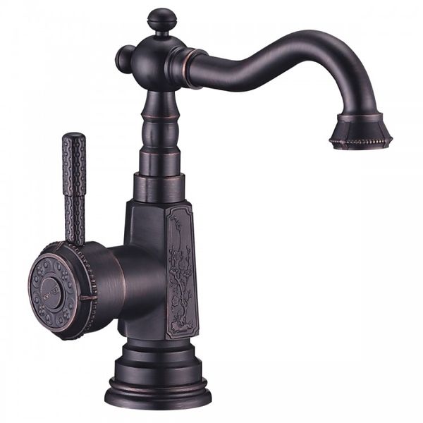 Смеситель Lemark LM6604ORB Jasmine чер.бронза (для мойки/раковины)