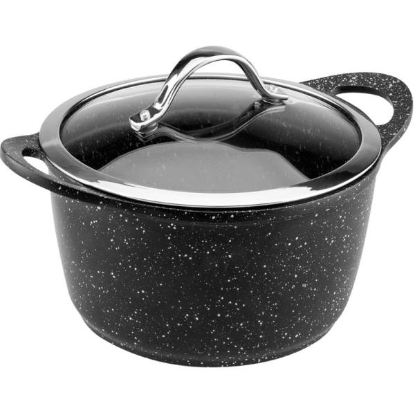 Кастрюля Vinzer Premium Granite Induction 20 см 3.1л 89451 фото