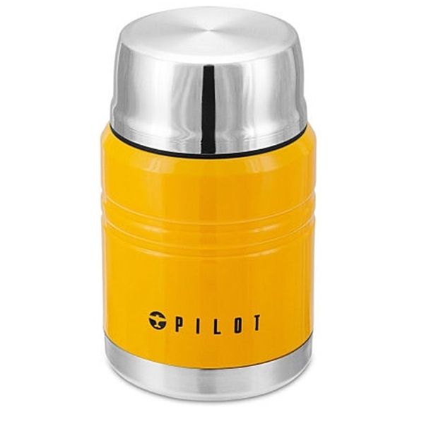 Термос Pilot 0,5л суповой PLF-500-YE, желтый