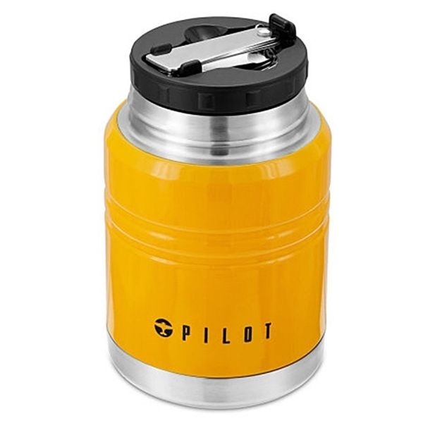 Термос Pilot 0,5л суповой PLF-500-YE, желтый