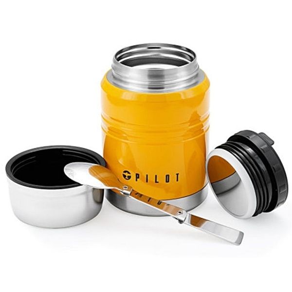 Термос Pilot 0,5л суповой PLF-500-YE, желтый
