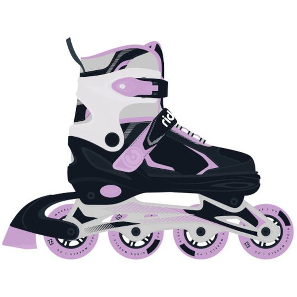 Коньки Ridex Allure Purple, алюм.рама, M р.35-38 (УТ-00018631)