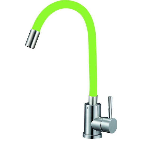 Смеситель Solone EZA4-F090GN зеленый (для мойки)