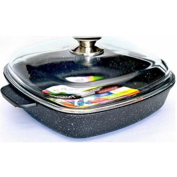 Жаровня Victoria Diamond Induction 26*26см с крышкой (D1126G)