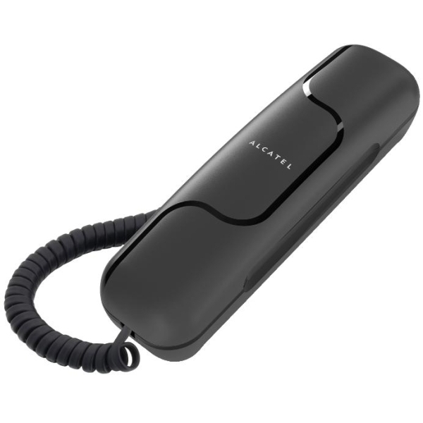 Телефон проводной Alcatel T06 Black фото