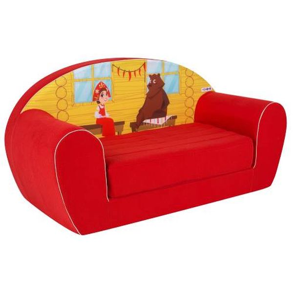 Раскладной диван Paremo PCR320-132 Сказки, Маша и медведь