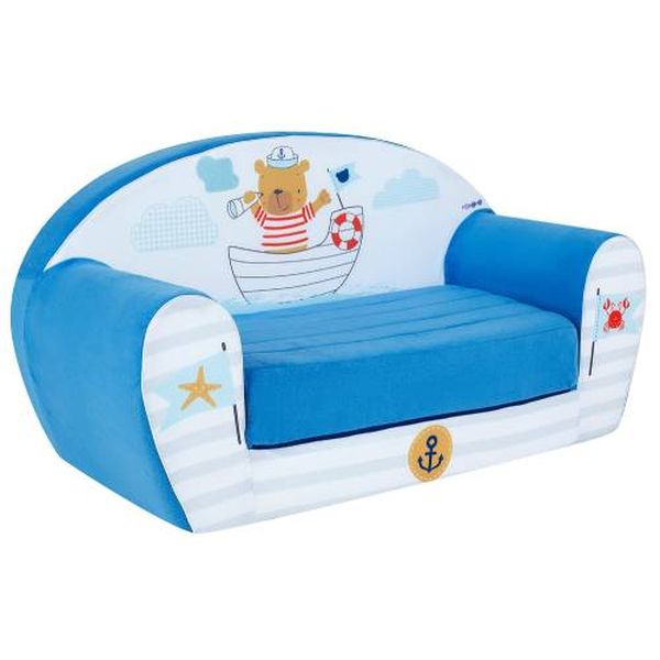 Раскладной диван Paremo PCR320-137 Экшен, Мореплаватель, Лазурь