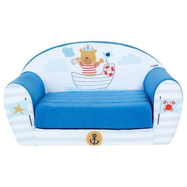 Раскладной диван Paremo PCR320-137 Экшен, Мореплаватель, Лазурь