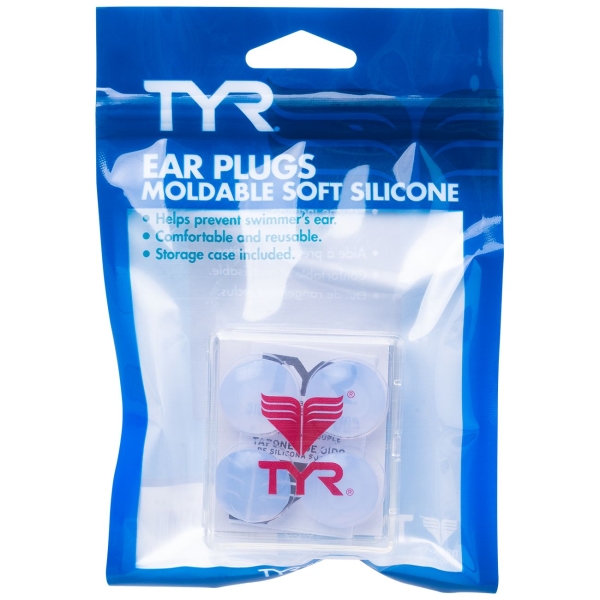 Беруши TYR LEP/101 Soft Silicone Ear Plugs, белый