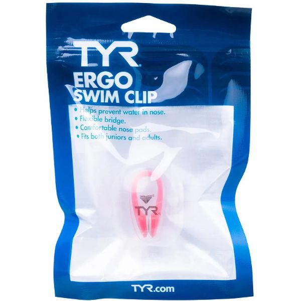 Зажим TYR LERGO/689 Ergo Swim Clip, красный