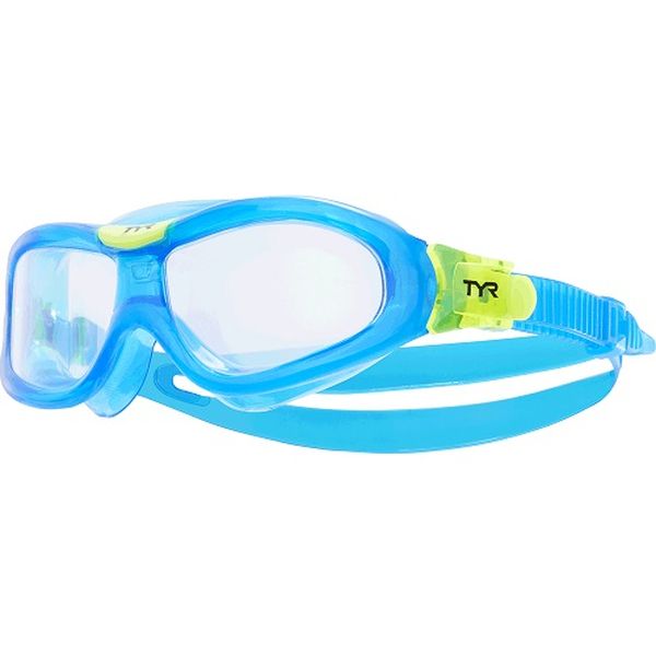 Маска TYR LGORNK/105 Orion Swim Mask Kids, голубой