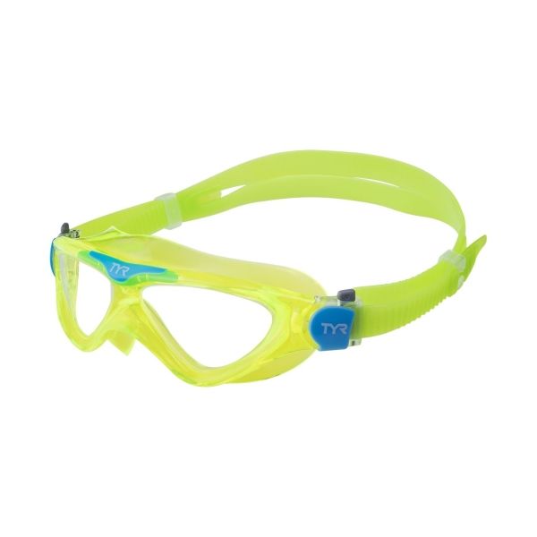 Маска TYR LGRSMKD/892 Rogue Swim Mask Youth, зеленый