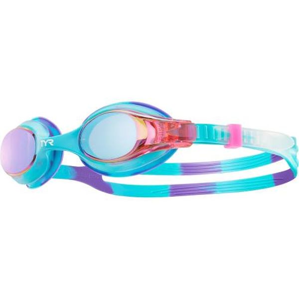 Очки TYR LGSWTDM/547 Kids Swimple Tie Dye Mirrored