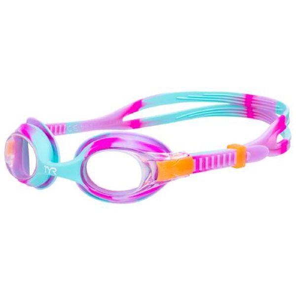 Очки TYR LGSWTD/169 Kids Swimple Tie Dye, розовый