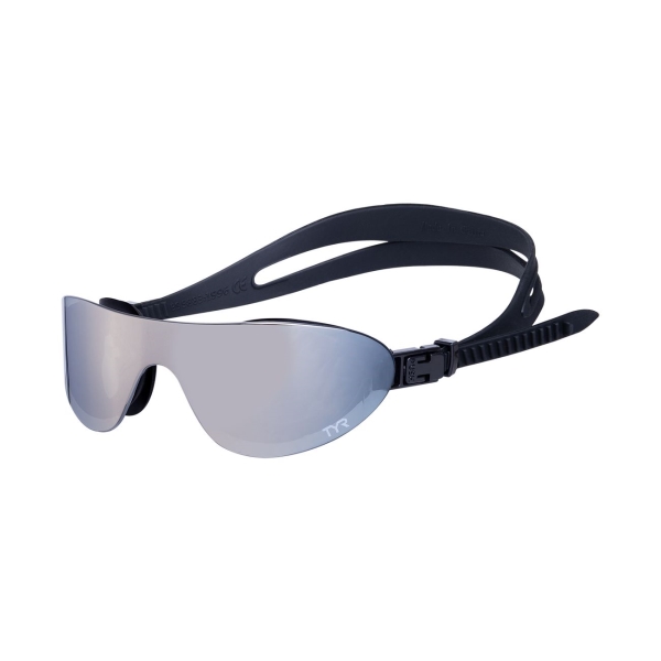 Очки TYR LGSHDM/075 Swimshades Mirrored, серебристый фото