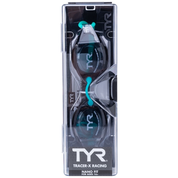 Очки TYR LGTRXN/561 Tracer-X Racing Nano, голубой